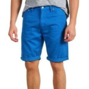 🐞 Bright Blue Levi 508 Shorts Sz 30